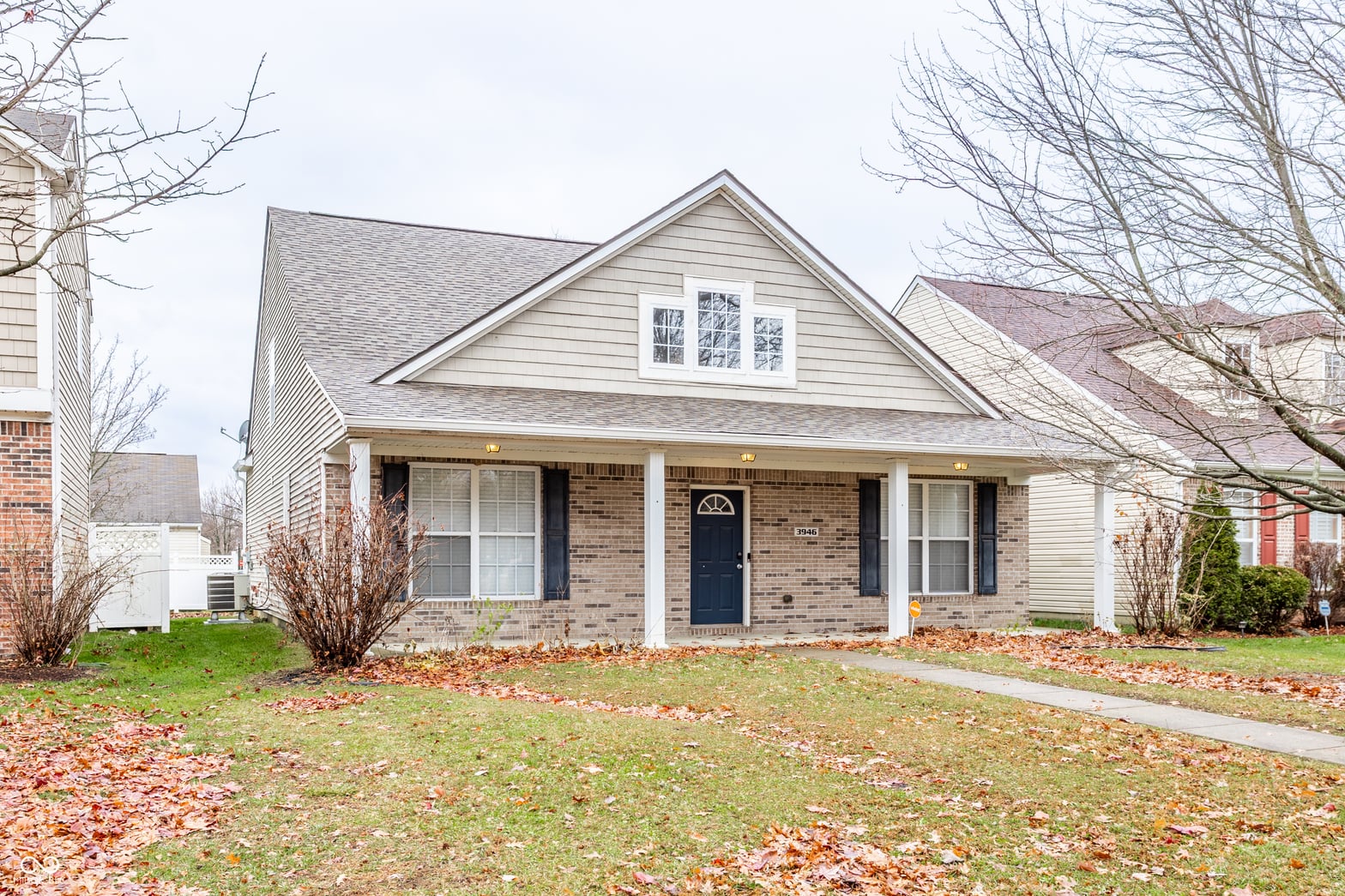 Front exterior at 3946 Lincoln Road, Indianapolis, IN