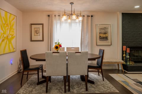 Dining room at 7032 Steinmeier Drive, Indianapolis, IN