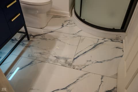Bathroom at 7032 Steinmeier Drive, Indianapolis, IN