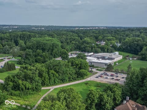 Aerial view at 1817 E Cheyanne Lane, Bloomington, IN