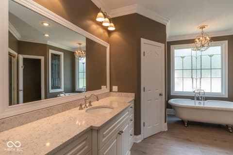 Bathroom at 1817 E Cheyanne Lane, Bloomington, IN