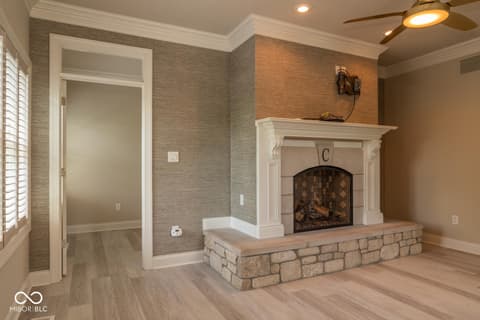 Living room at 1817 E Cheyanne Lane, Bloomington, IN