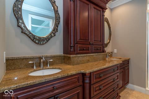 Bathroom at 1817 E Cheyanne Lane, Bloomington, IN