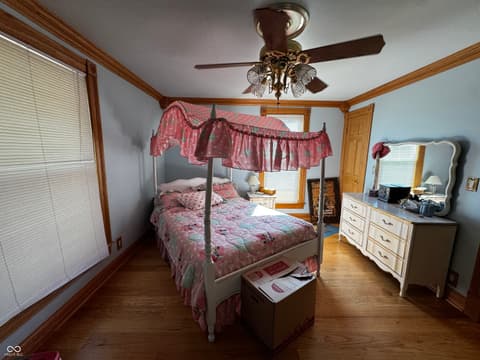 Bedroom at 4517 E County Road 400 S, New Castle, IN