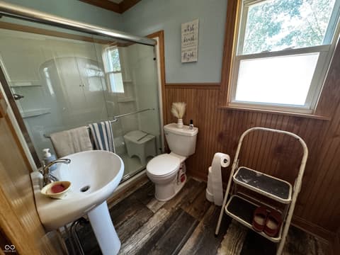 Bathroom at 4517 E County Road 400 S, New Castle, IN