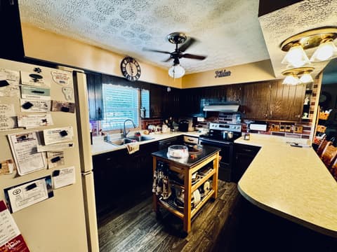 Kitchen at 4517 E County Road 400 S, New Castle, IN