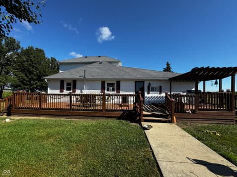 Backyard at 4517 E County Road 400 S, New Castle, IN