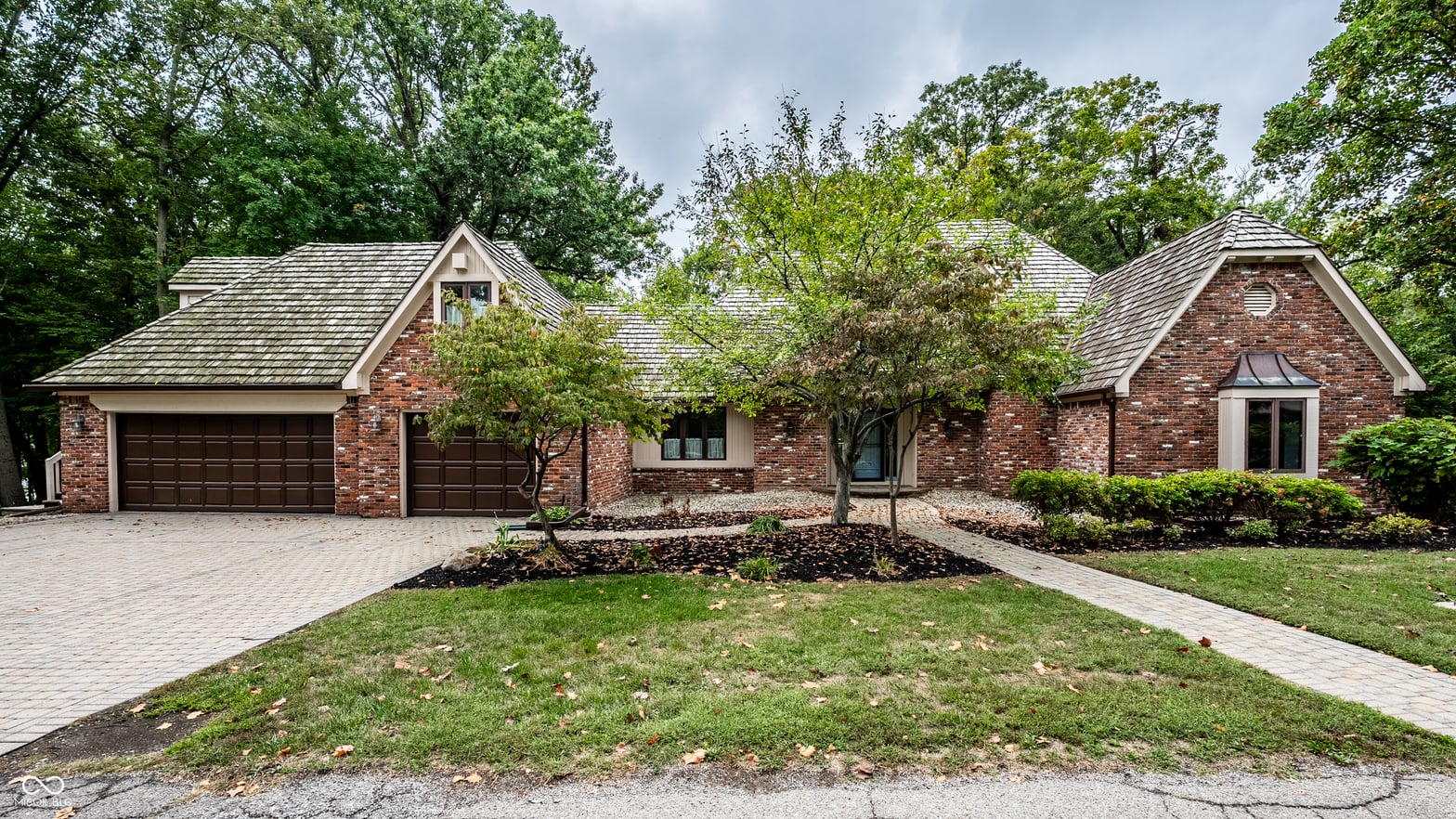 Front exterior at 10715 Compass Court, Indianapolis, IN