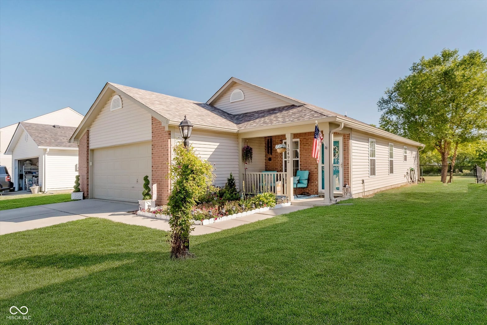 Front exterior at 15492 Follow Drive, Noblesville, IN