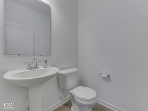 Bathroom at 2110 Covey Drive, Danville, IN