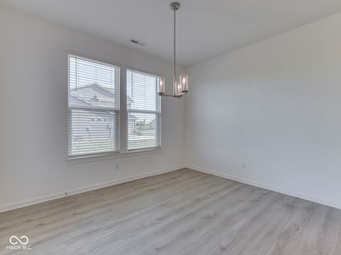 Dining room at 2110 Covey Drive, Danville, IN