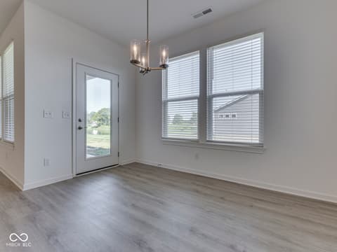 Dining room at 2110 Covey Drive, Danville, IN