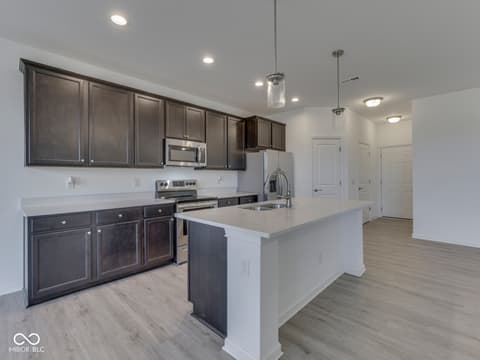 Kitchen at 2110 Covey Drive, Danville, IN
