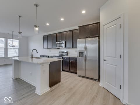 Kitchen at 2110 Covey Drive, Danville, IN