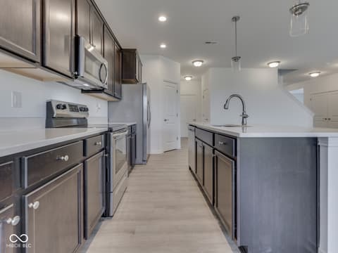 Kitchen at 2110 Covey Drive, Danville, IN