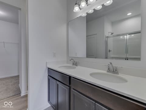 Bathroom at 2110 Covey Drive, Danville, IN