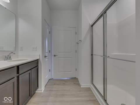 Bathroom at 2110 Covey Drive, Danville, IN