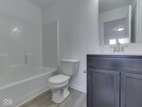Bathroom at 2110 Covey Drive, Danville, IN