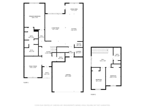 Floor Plan — 2110 Covey Drive, Danville, IN