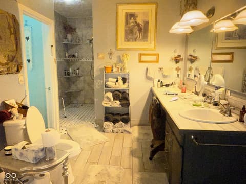 Bathroom at 2500 S Edgewood Cove, Martinsville, IN