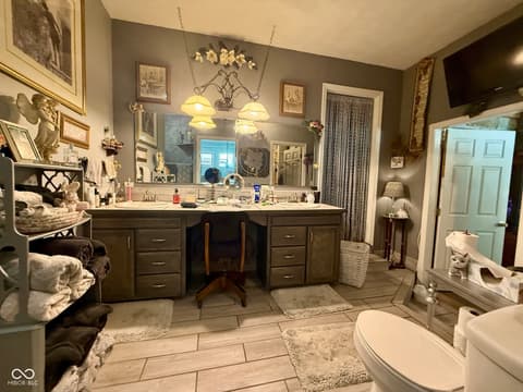 Bathroom at 2500 S Edgewood Cove, Martinsville, IN