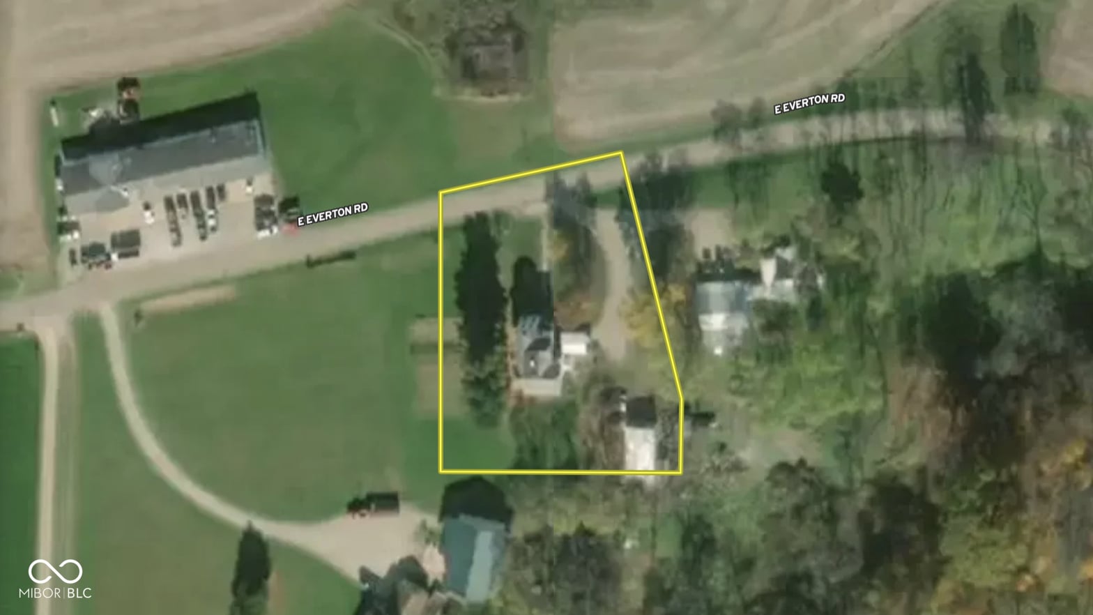 Map — 4289 E Everton Road, Connersville, IN