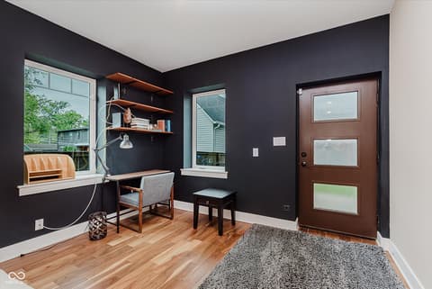 Home office at 2306 E 12th Street, Indianapolis, IN