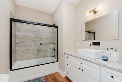 Bathroom at 2306 E 12th Street, Indianapolis, IN