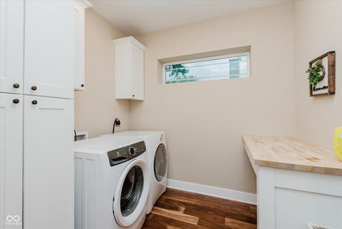 Laundry room at 2306 E 12th Street, Indianapolis, IN