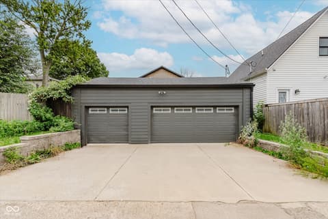 Garage at 2306 E 12th Street, Indianapolis, IN