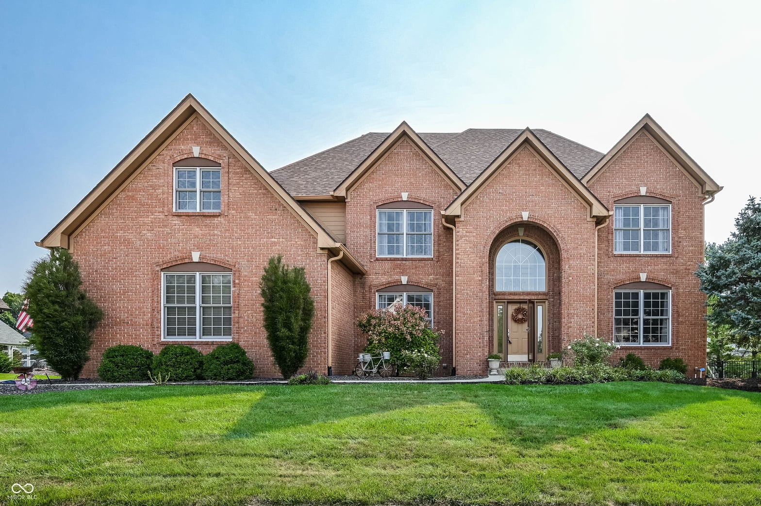 Front exterior at 14478 Brookfield Drive, Fishers, IN