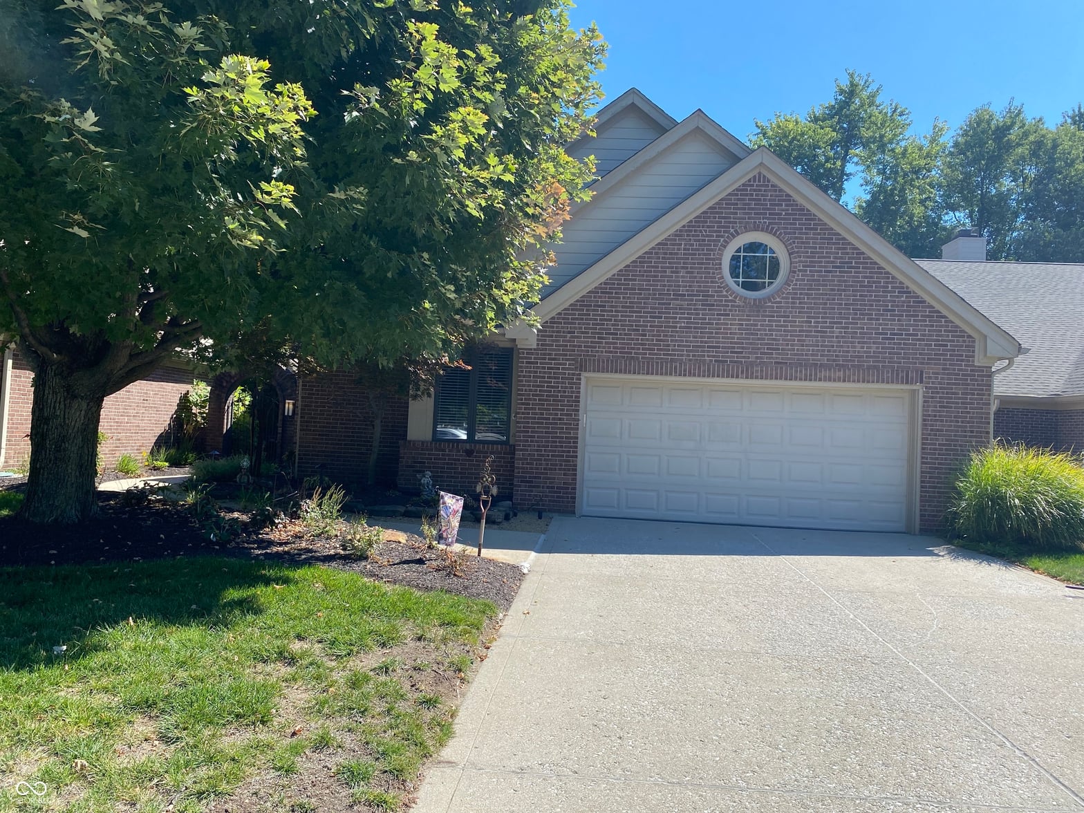Front exterior at 12075 Waterford Lane, Carmel, IN