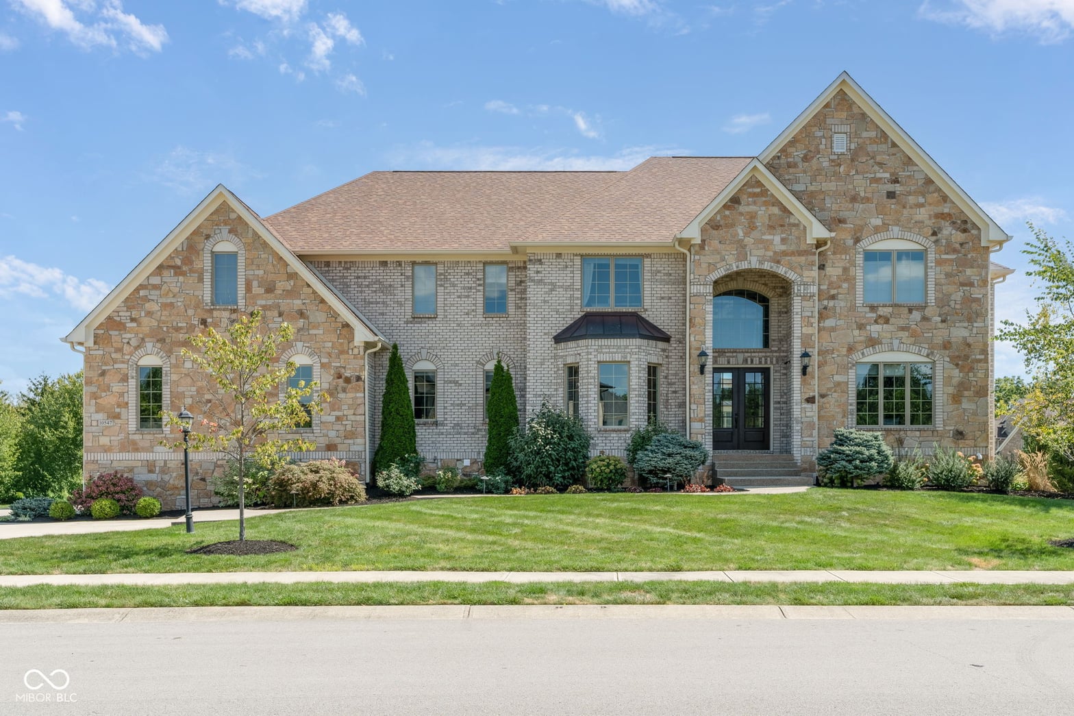 Front exterior at 10547 Noma Court, Carmel, IN