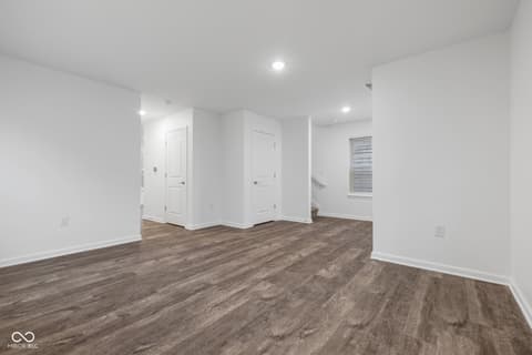 Living room at 36 N Bradley Avenue, Indianapolis, IN