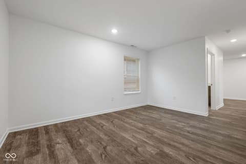 Living room at 1331 N Ewing Street, Indianapolis, IN