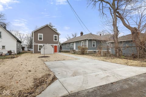 Front exterior at 1331 N Ewing Street, Indianapolis, IN