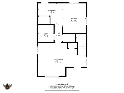 Floor Plan — 1331 N Ewing Street, Indianapolis, IN