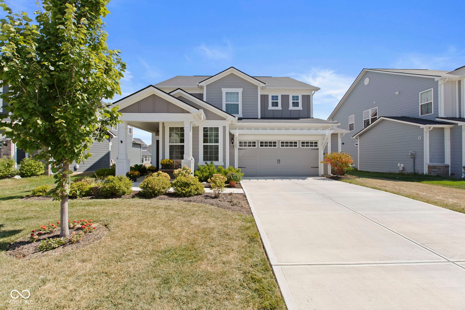 Front exterior at 15269 Staffordshire Way, Fishers, IN