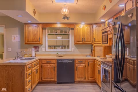 Kitchen at 5427 State Road 46 East E, Nashville, IN