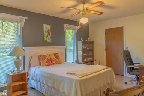 Bedroom at 5427 State Road 46 East E, Nashville, IN
