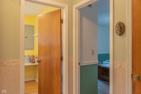 Hallway at 5427 State Road 46 East E, Nashville, IN