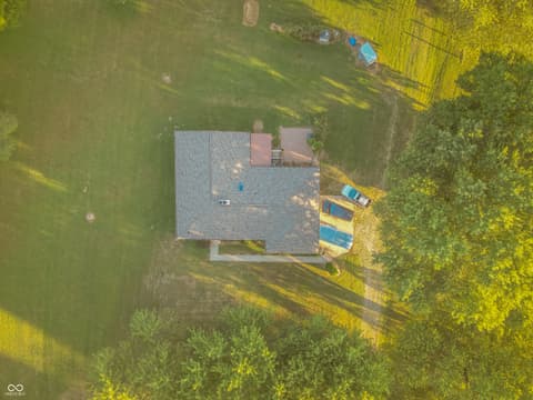 Aerial view at 5427 State Road 46 East E, Nashville, IN