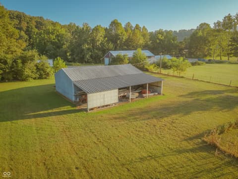 Aerial view at 5427 State Road 46 East E, Nashville, IN