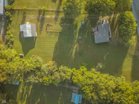 Aerial view at 5427 State Road 46 East E, Nashville, IN