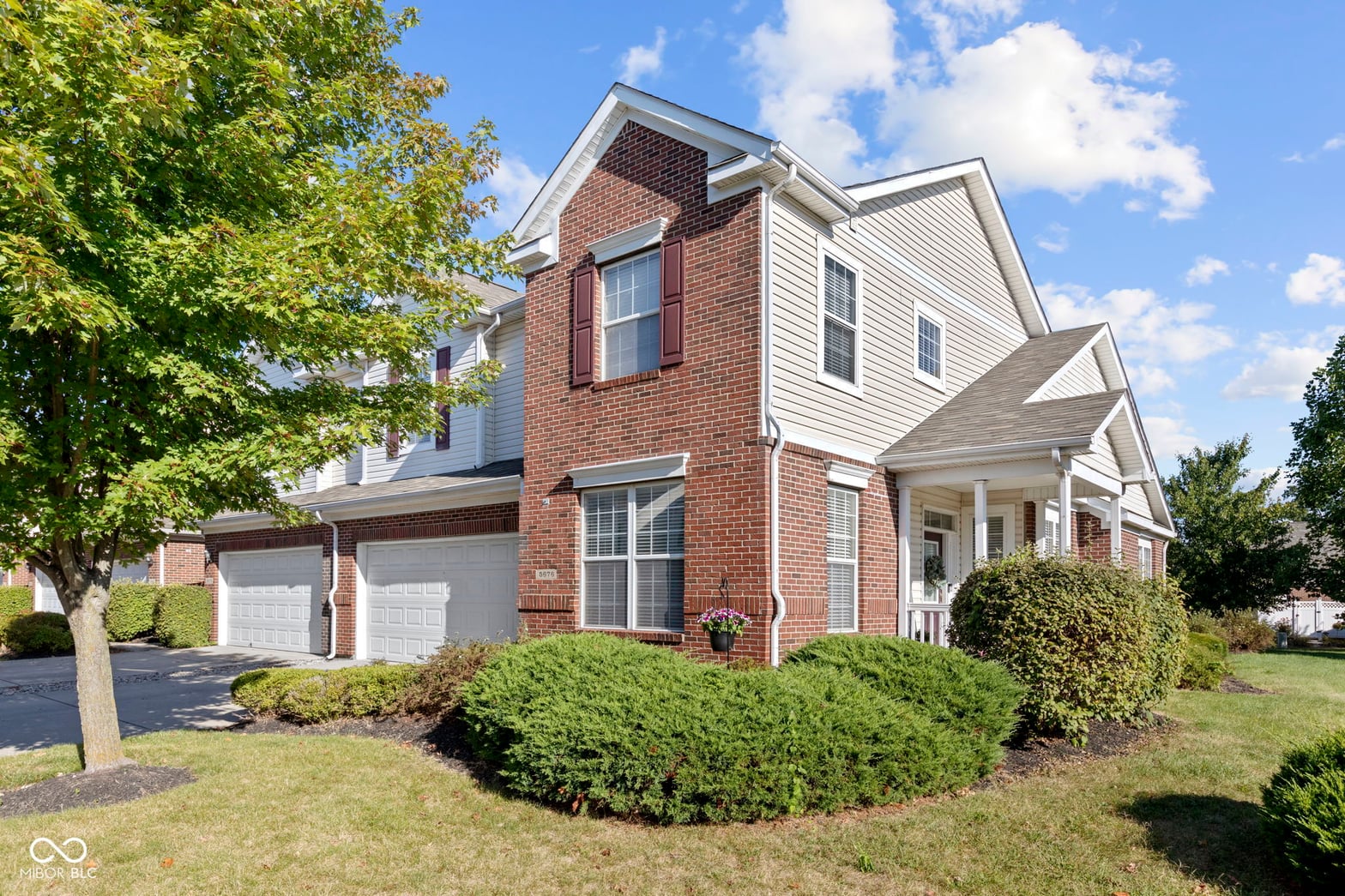 Front exterior at 5676 Polk Drive, Noblesville, IN