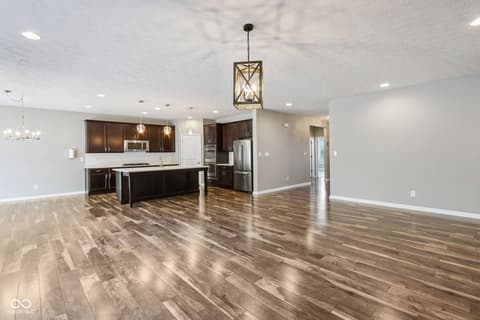 Living room at 4862 Waterhaven Drive, Noblesville, IN