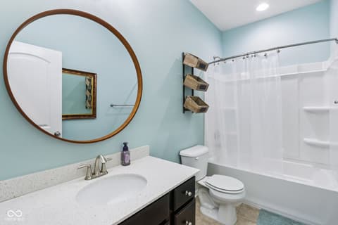Bathroom at 4862 Waterhaven Drive, Noblesville, IN