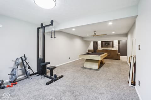 Recreation Room — 4862 Waterhaven Drive, Noblesville, IN