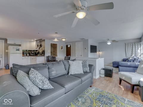 Living room at 7372 Trout Drive, Nineveh, IN