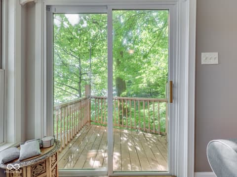 Outdoor living area at 7372 Trout Drive, Nineveh, IN